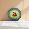 Rainbow-colored all-weather umbrella, waterproof, sun-proof, lightweight folding umbrella details Picture